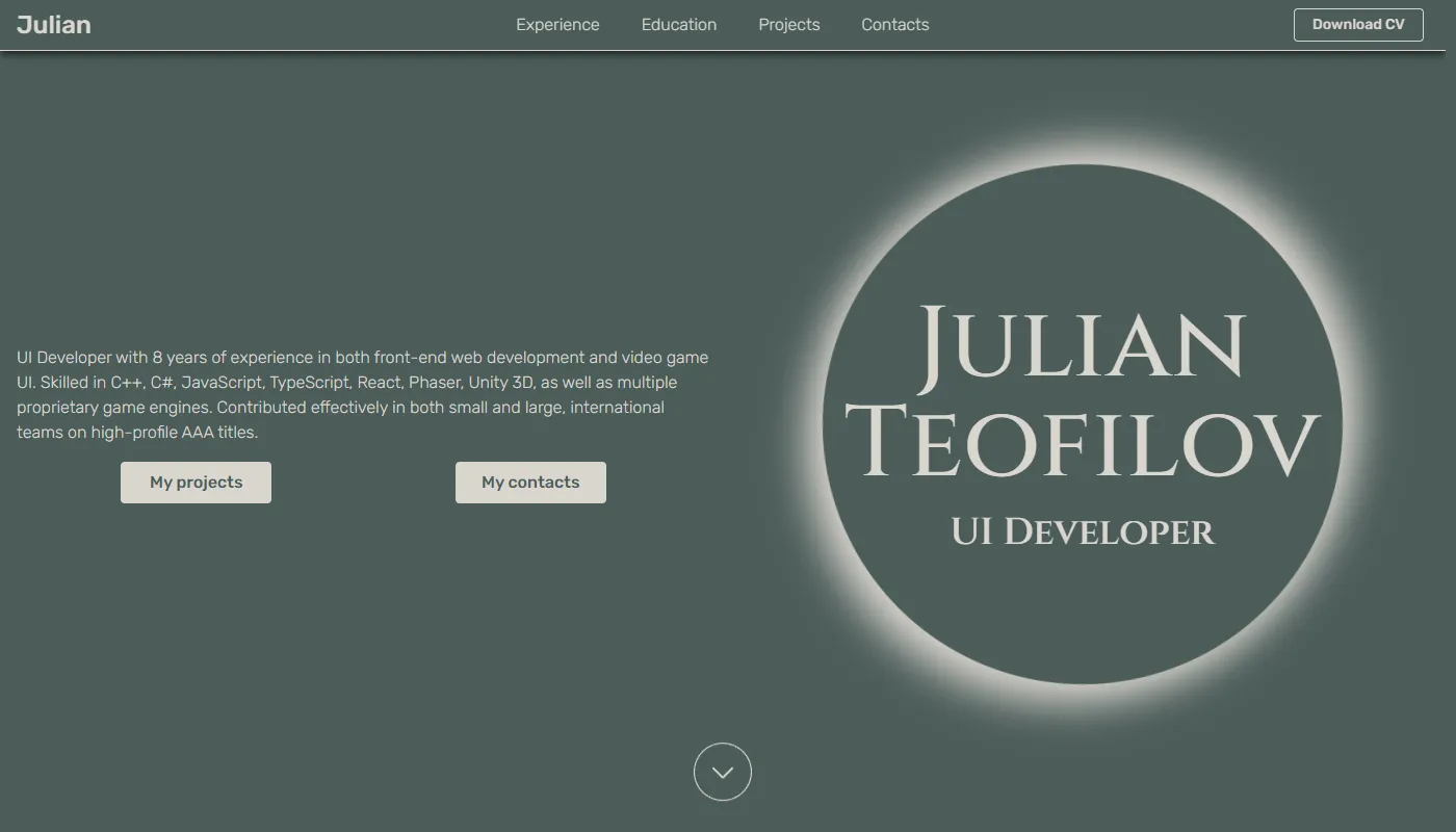 Julian Teofilov's portfolio