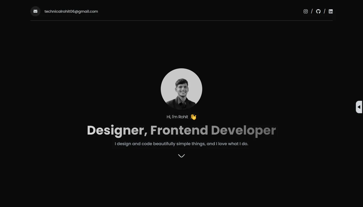 Rohit Kushwaha's portfolio