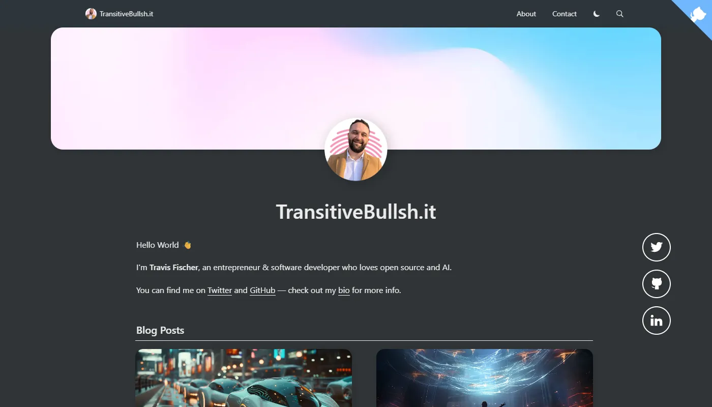 Travis Fischer's portfolio