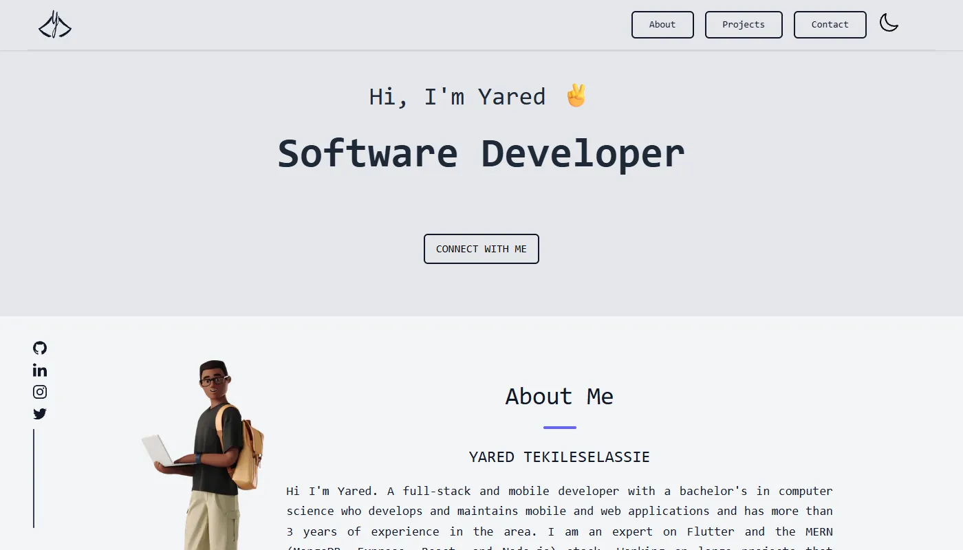 Yared Tekileselassie's portfolio