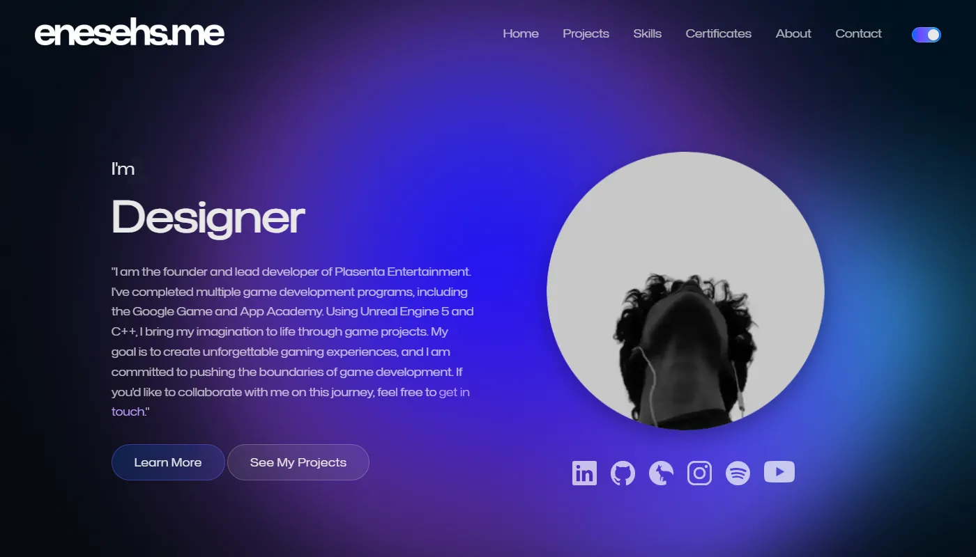 Enes Hacısağır's portfolio