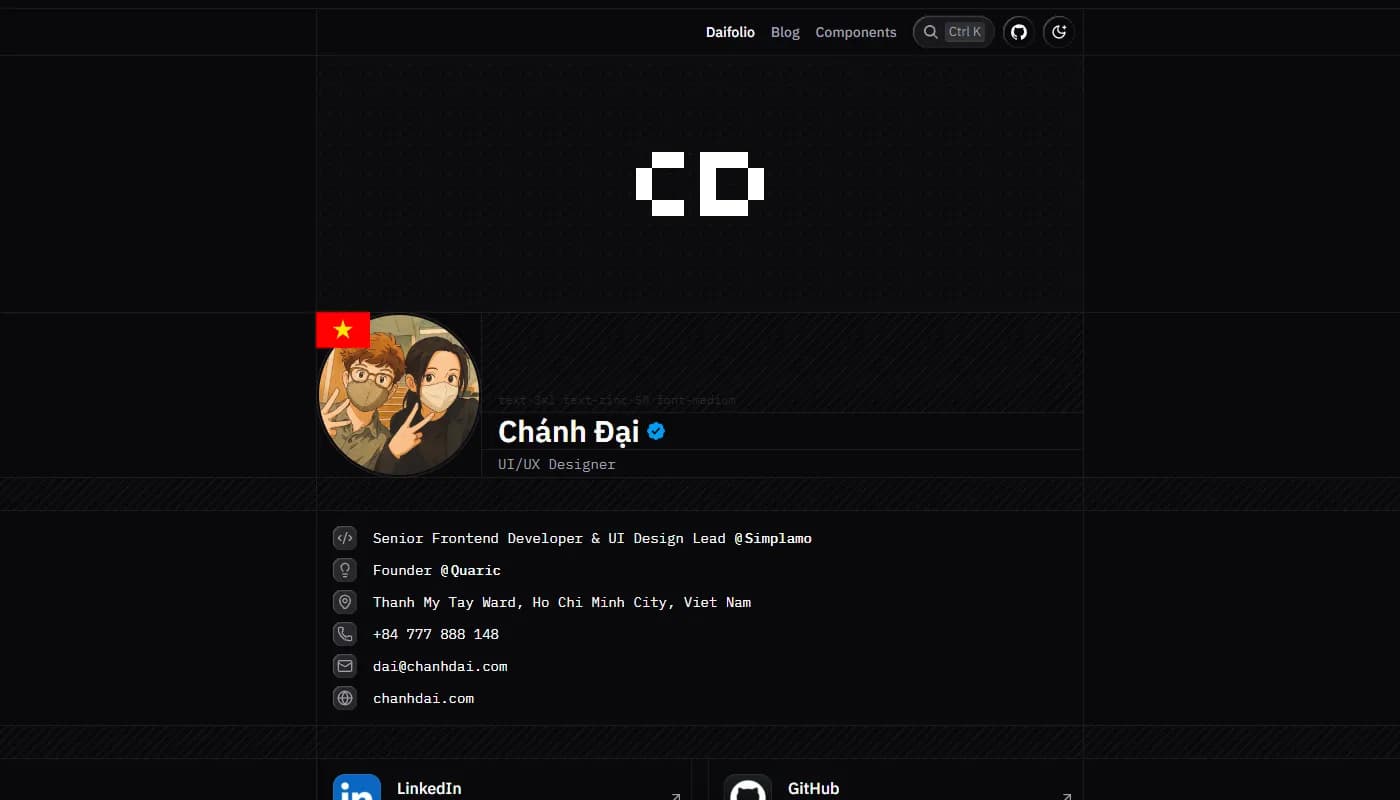 ChanhDai's portfolio