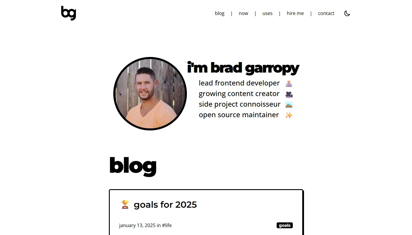 Brad Garropy's portfolio