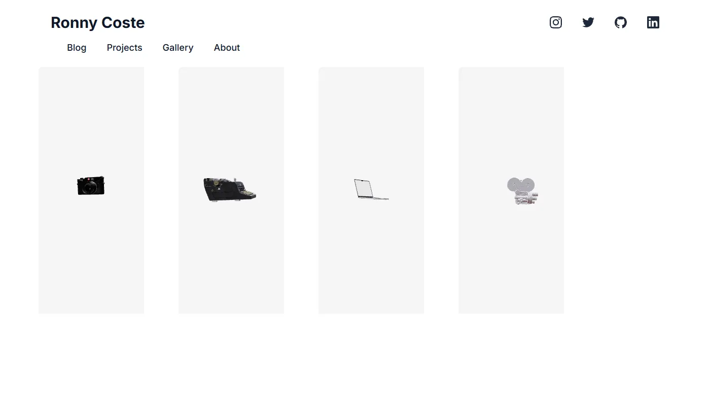 Ronny Coste's portfolio