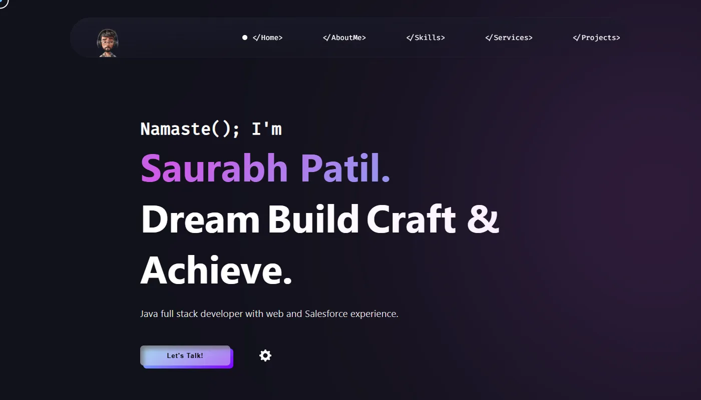 Saurabh Patil's portfolio