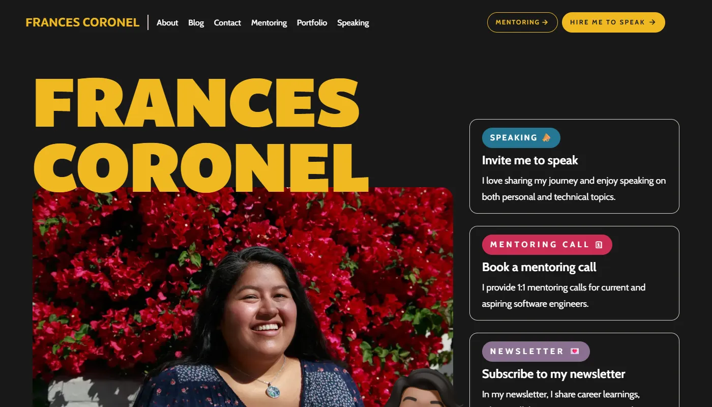 Frances Coronel's portfolio