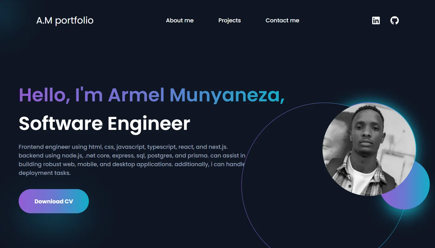 Armel Munyaneza's portfolio