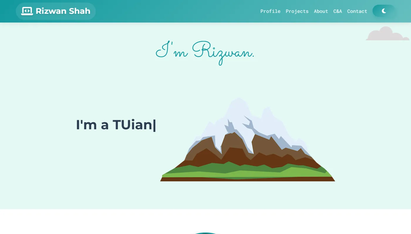 Rizwan Shah's portfolio