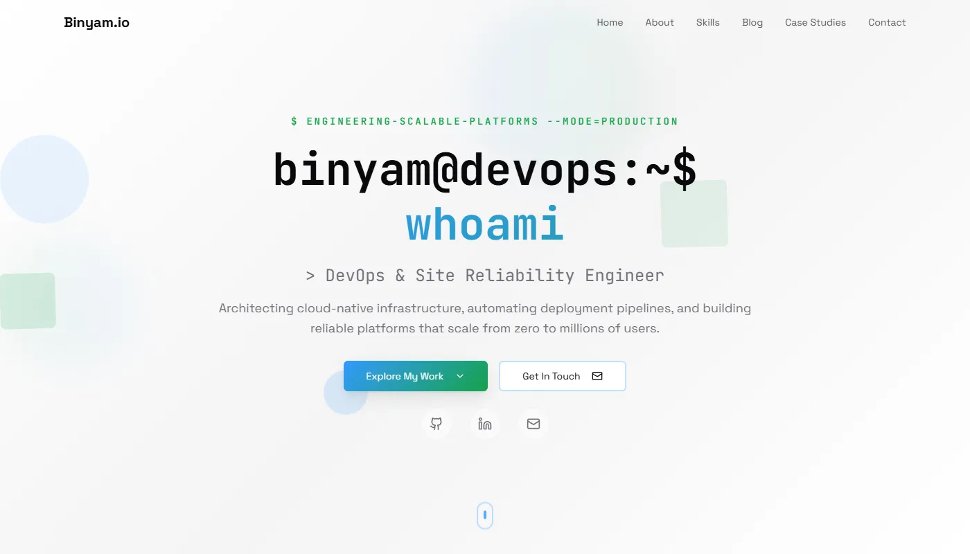 Binyam Seyoum's portfolio