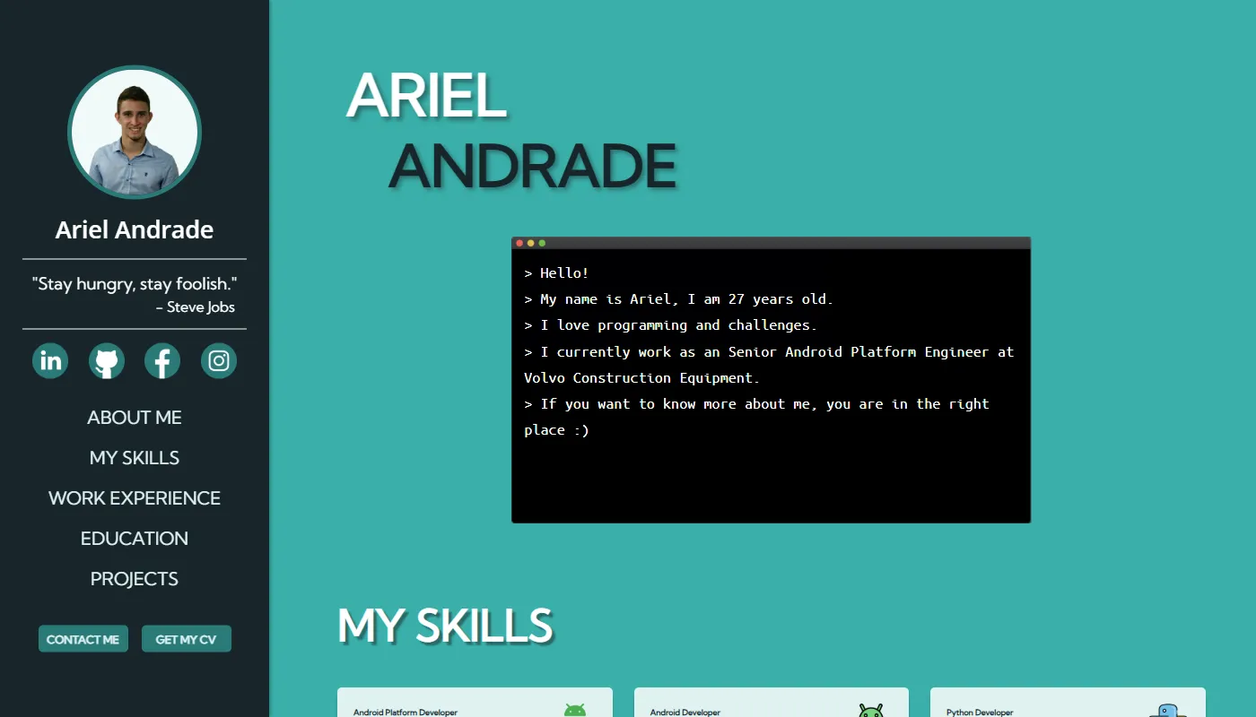 Ariel Andrade's portfolio