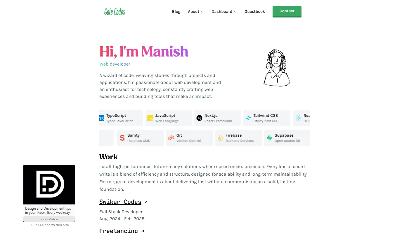 Manish Tamang's portfolio