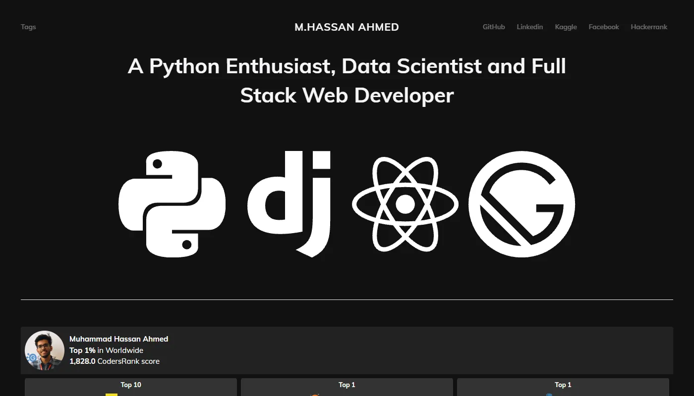 Hassan Ahmed's portfolio