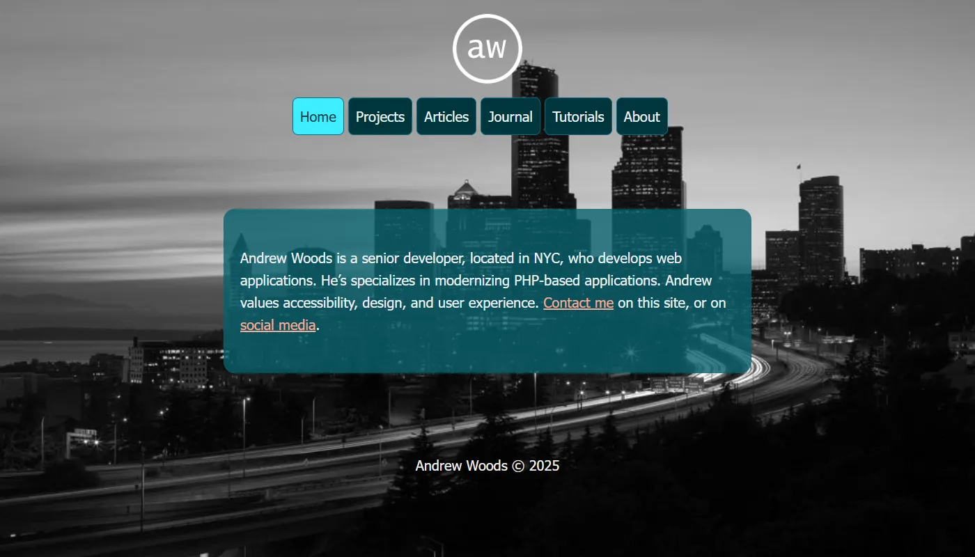 Andrew Woods's portfolio