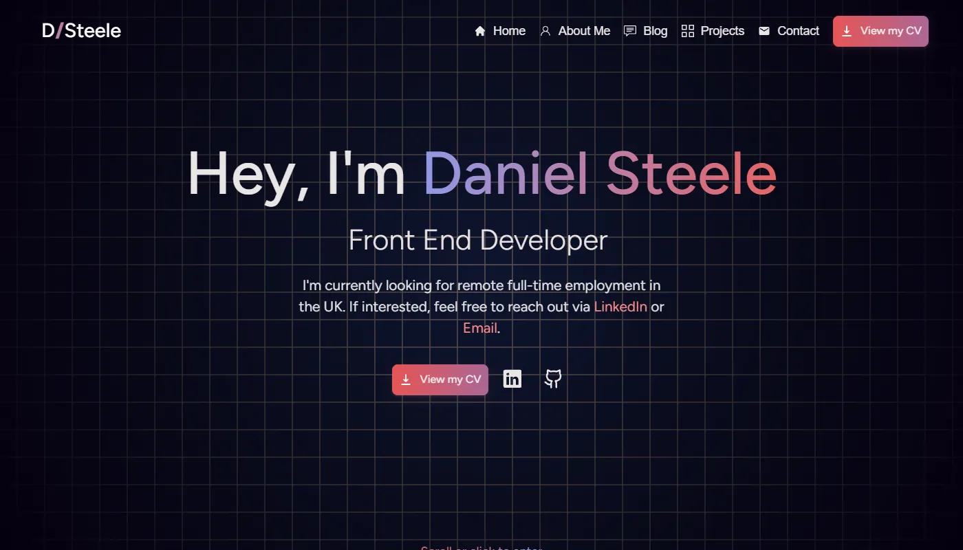 Daniel Steele's portfolio