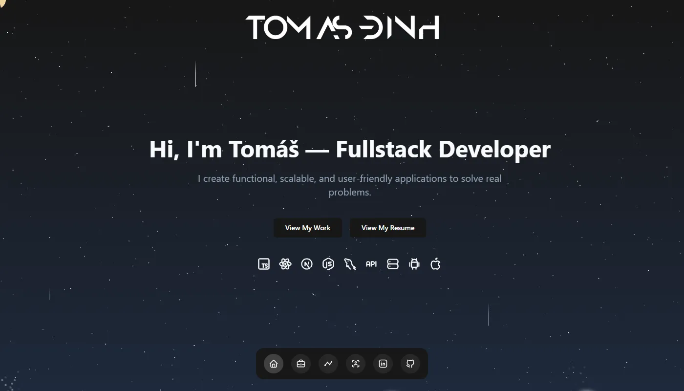 Tomáš Đinh's portfolio