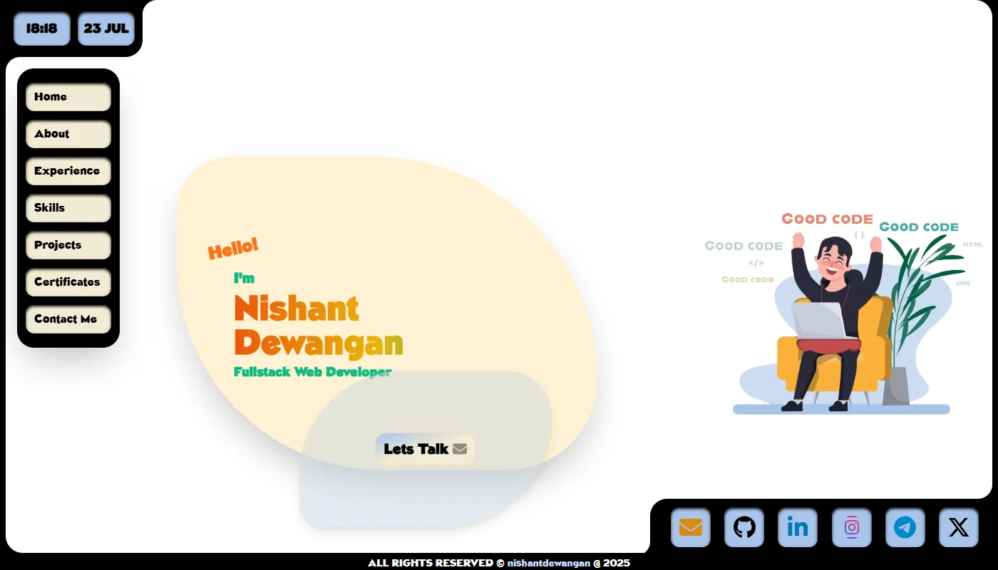 Nishant Dewangan's portfolio