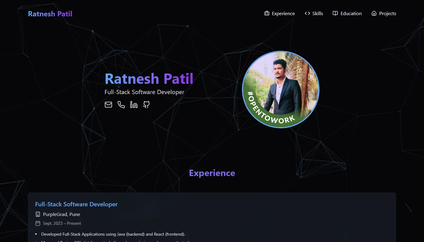 Ratnesh Patil's portfolio