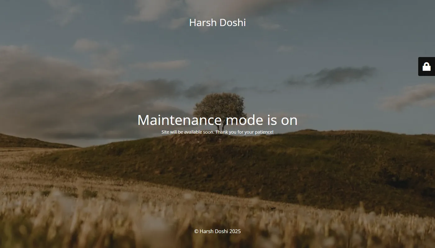 Harsh Doshi's portfolio