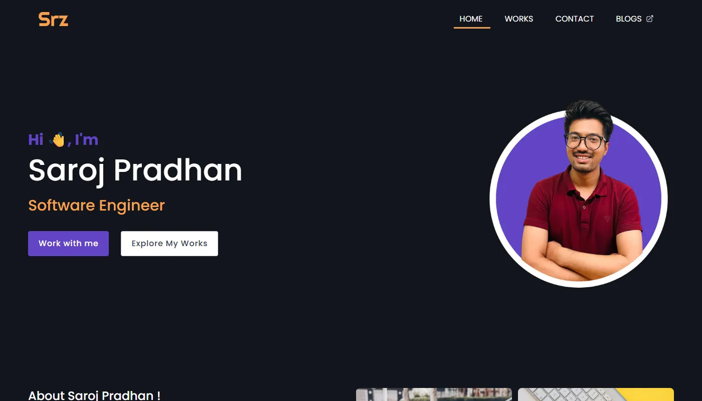 Saroj Pradhan's portfolio
