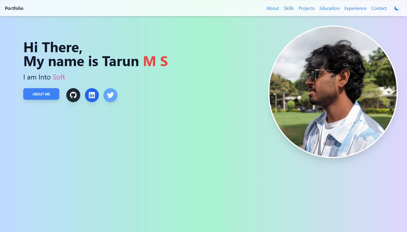 Tarun M S's portfolio