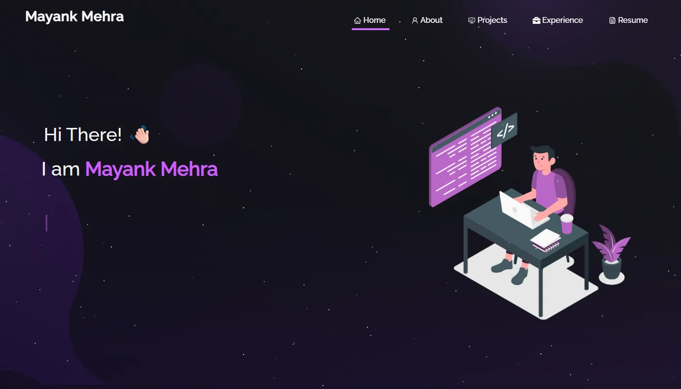Mayank Mehra's portfolio