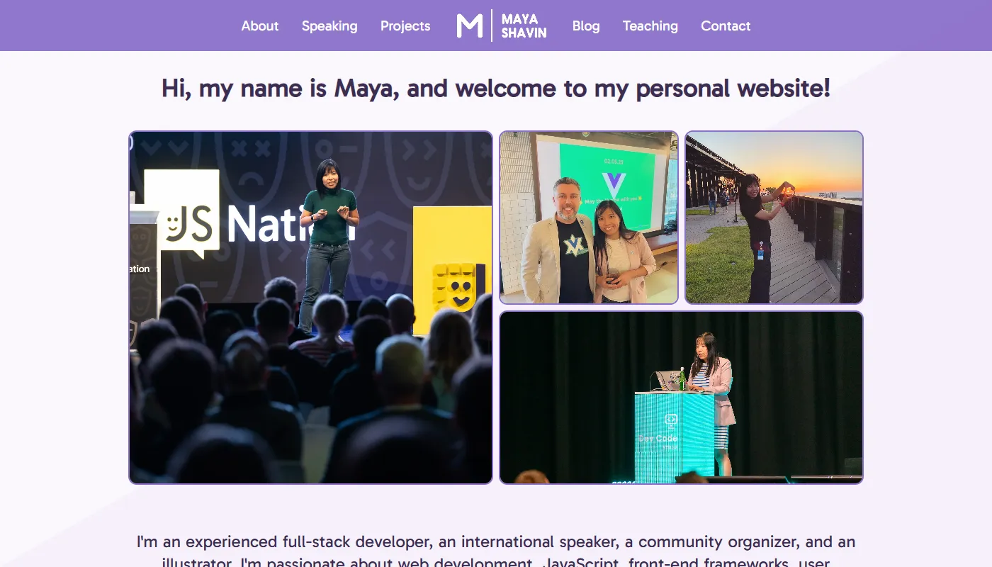 Maya Shavin's portfolio