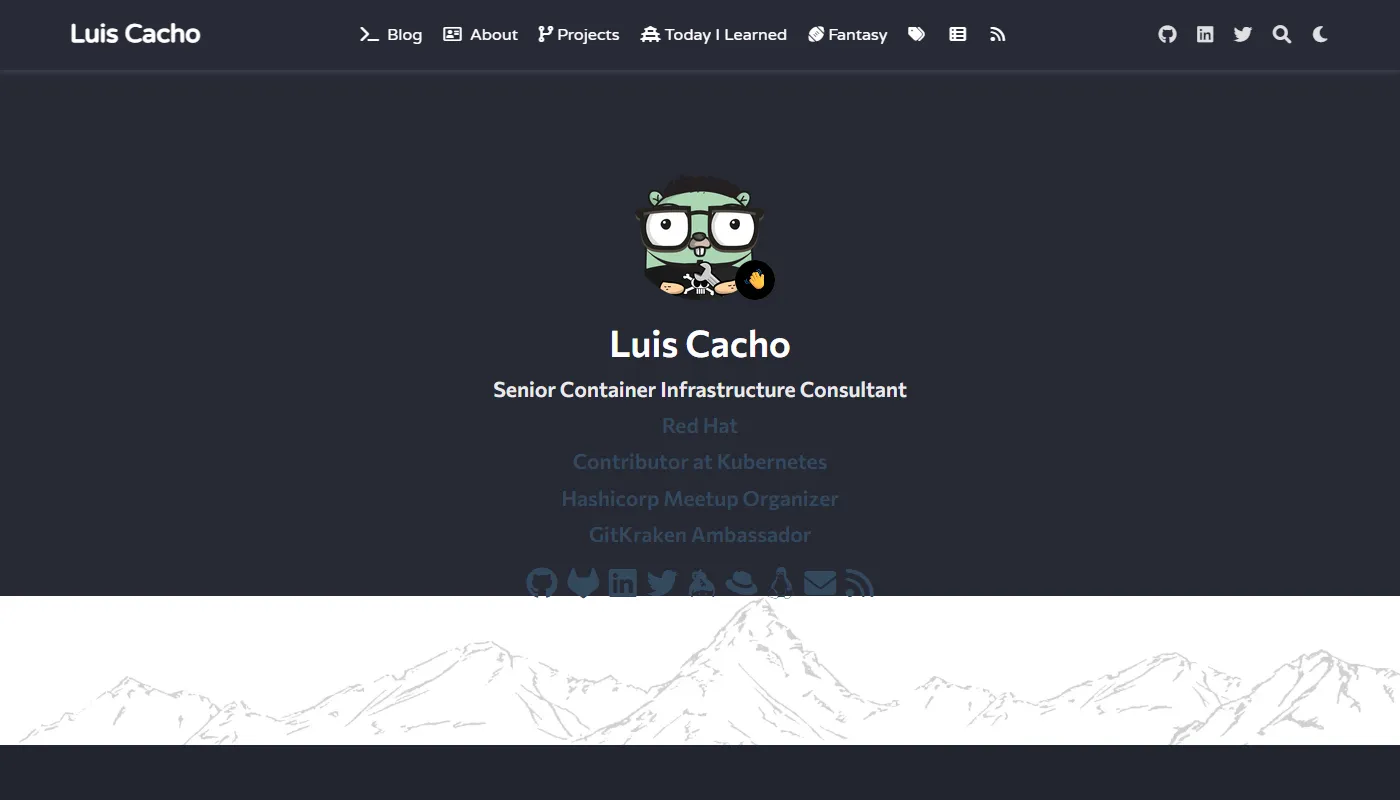 Luis Cacho's portfolio
