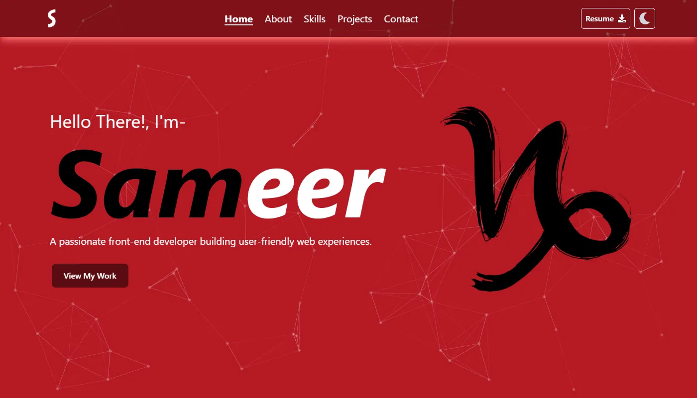 Sameer's portfolio