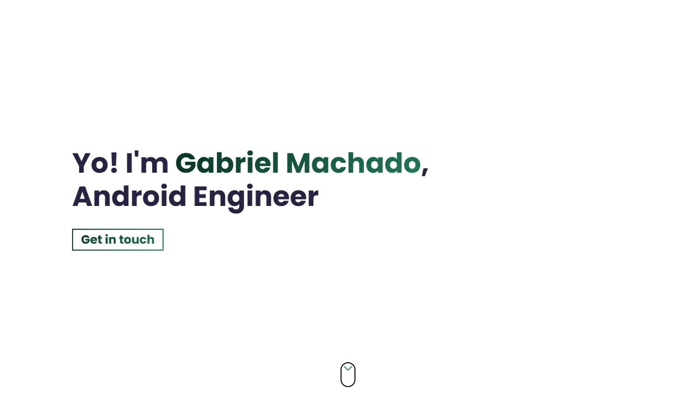 Gabriel Machado's portfolio