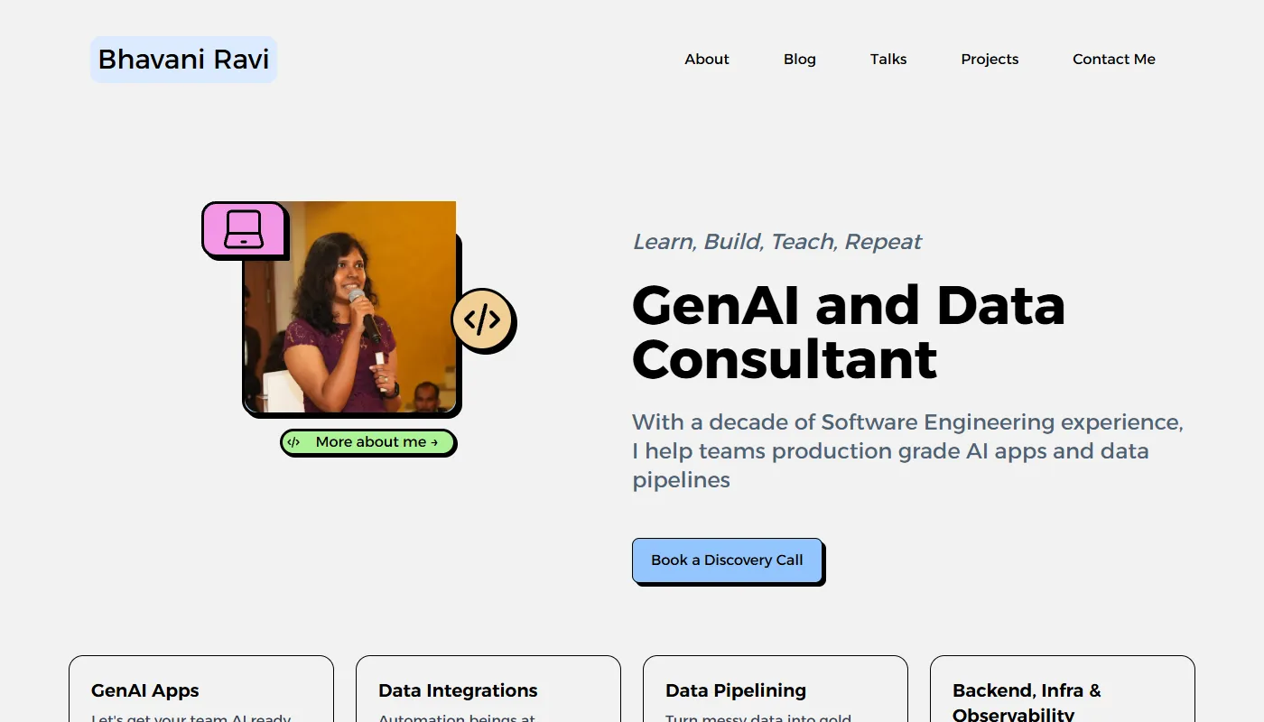 Bhavani Ravi's portfolio
