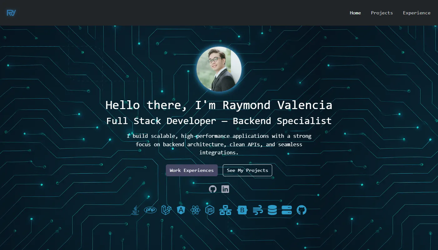 Raymond Valencia's portfolio