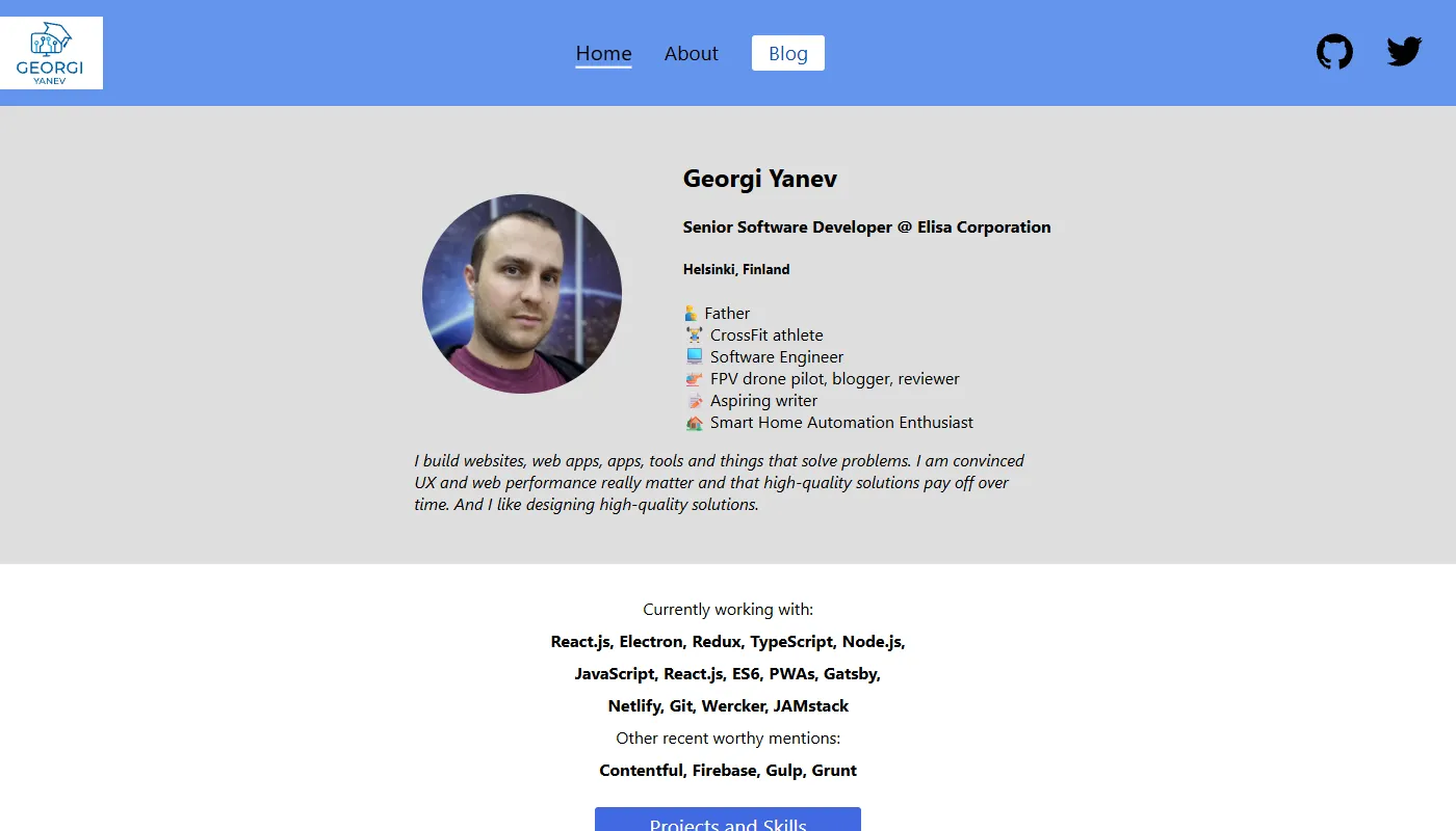 Georgi Yanev's portfolio