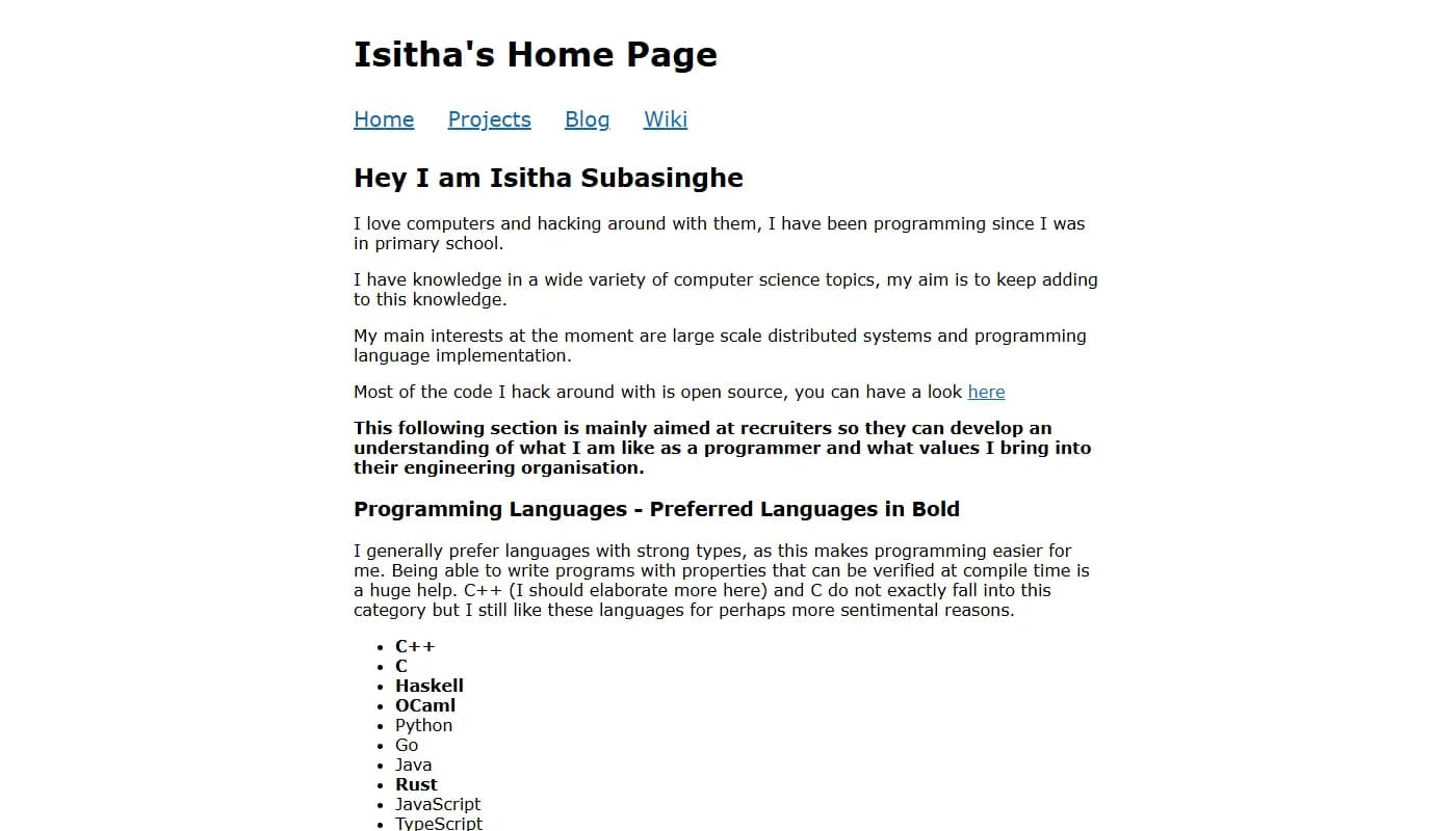 Isitha Subasinghe's portfolio