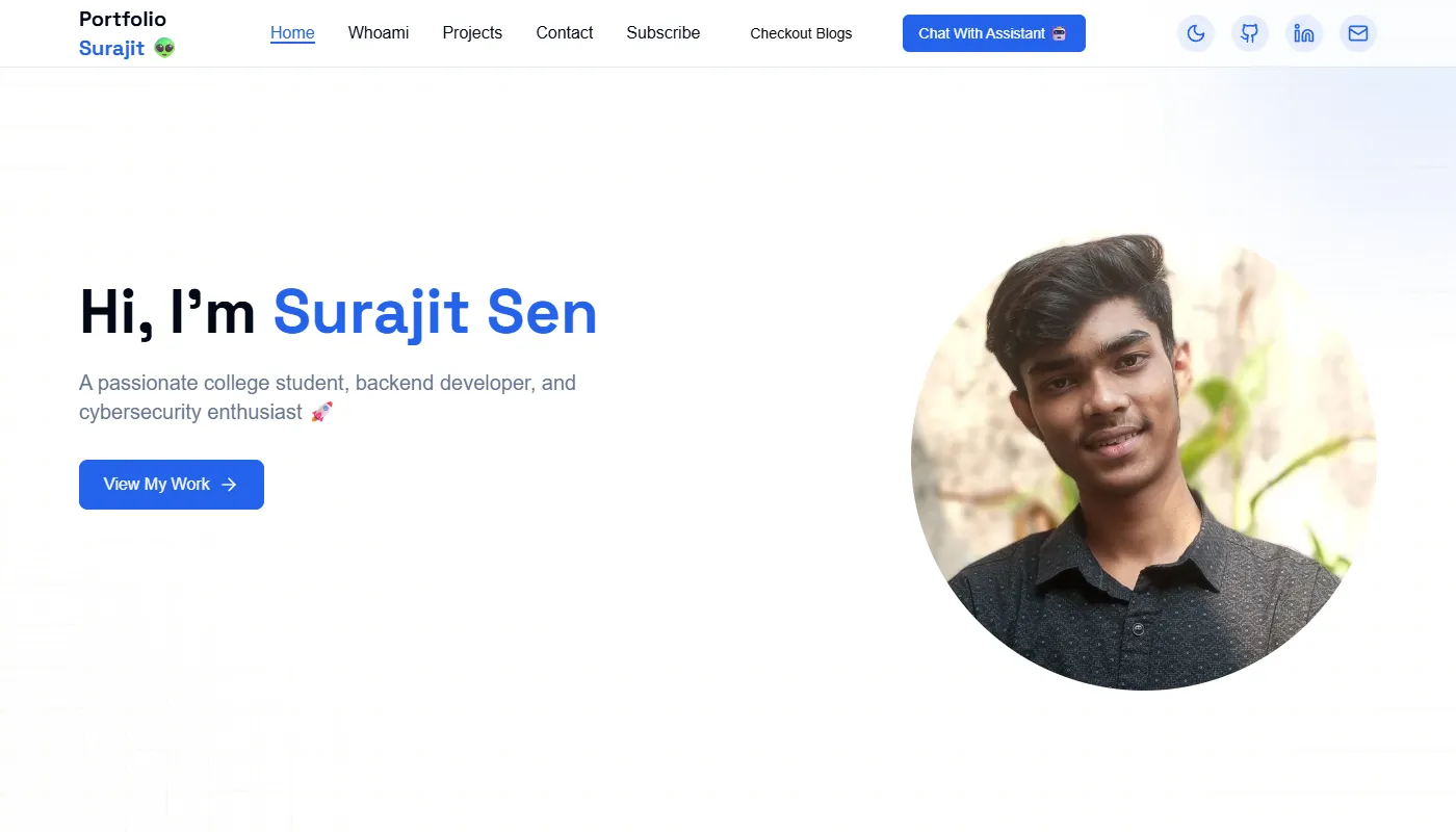 Surajit Sen's portfolio