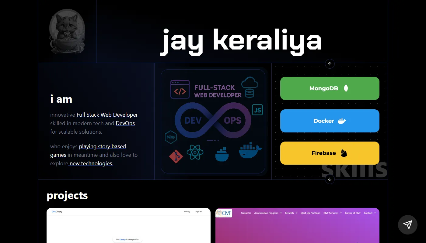 Jay Keraliya's portfolio