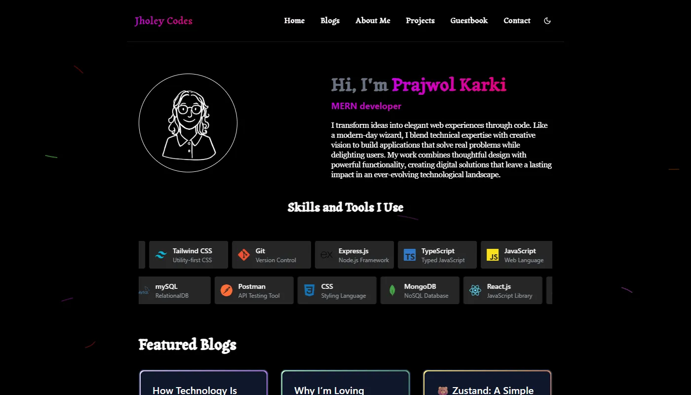 Prajwol Karki's portfolio