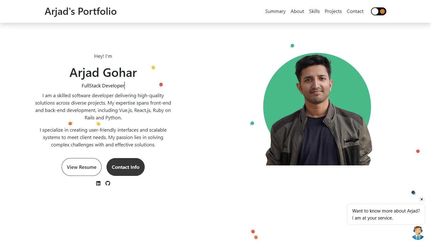 Arjad Gohar's portfolio