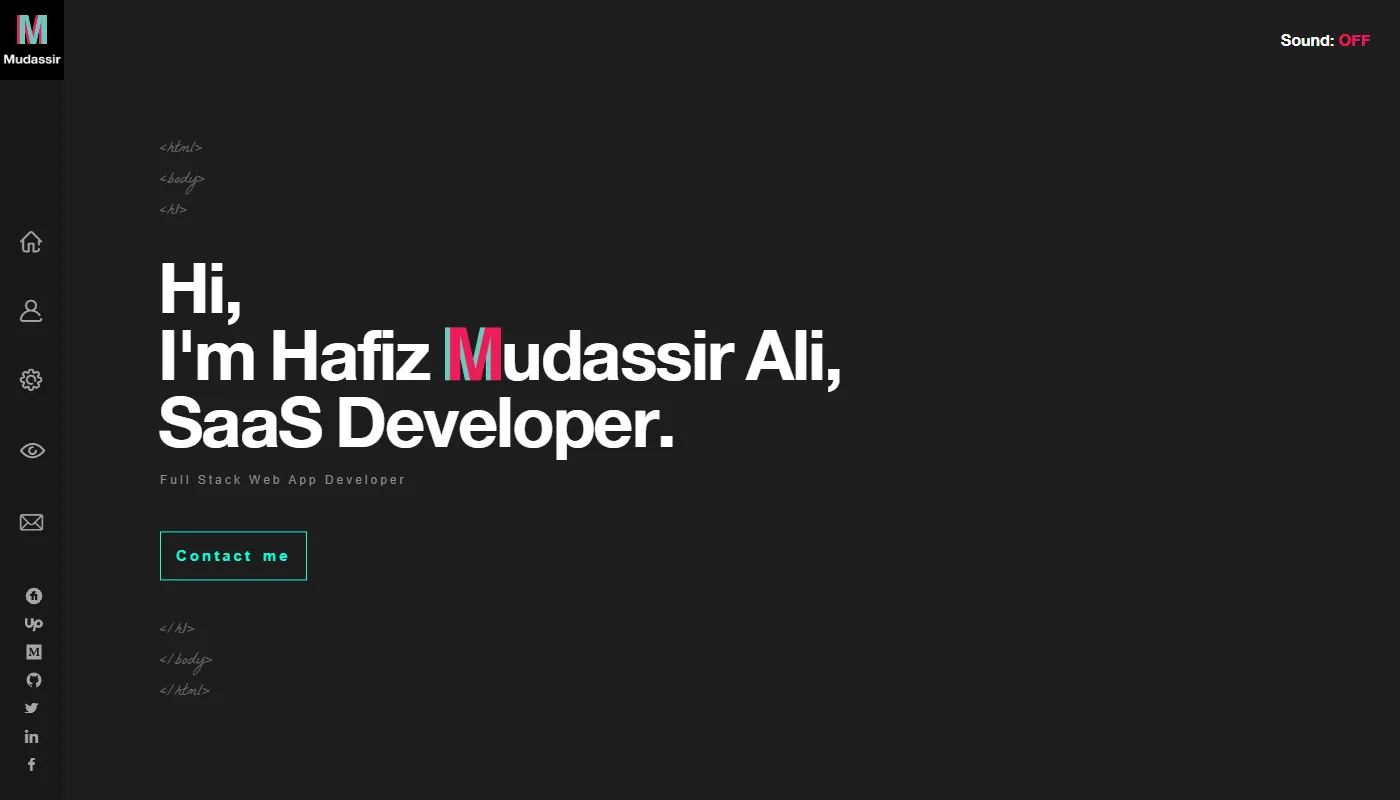 Mudassir Ali's portfolio