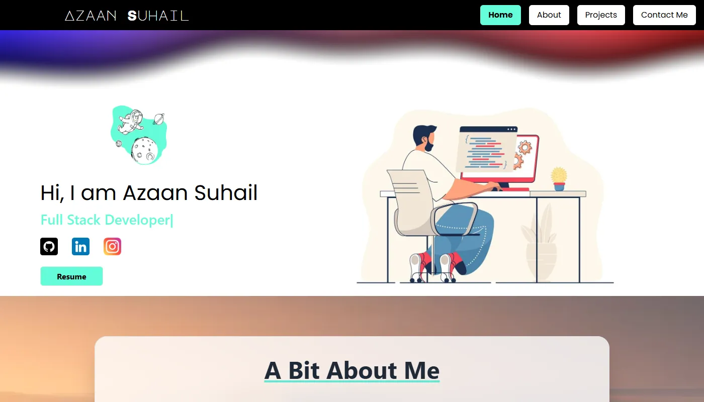 Azaan Suhail's portfolio