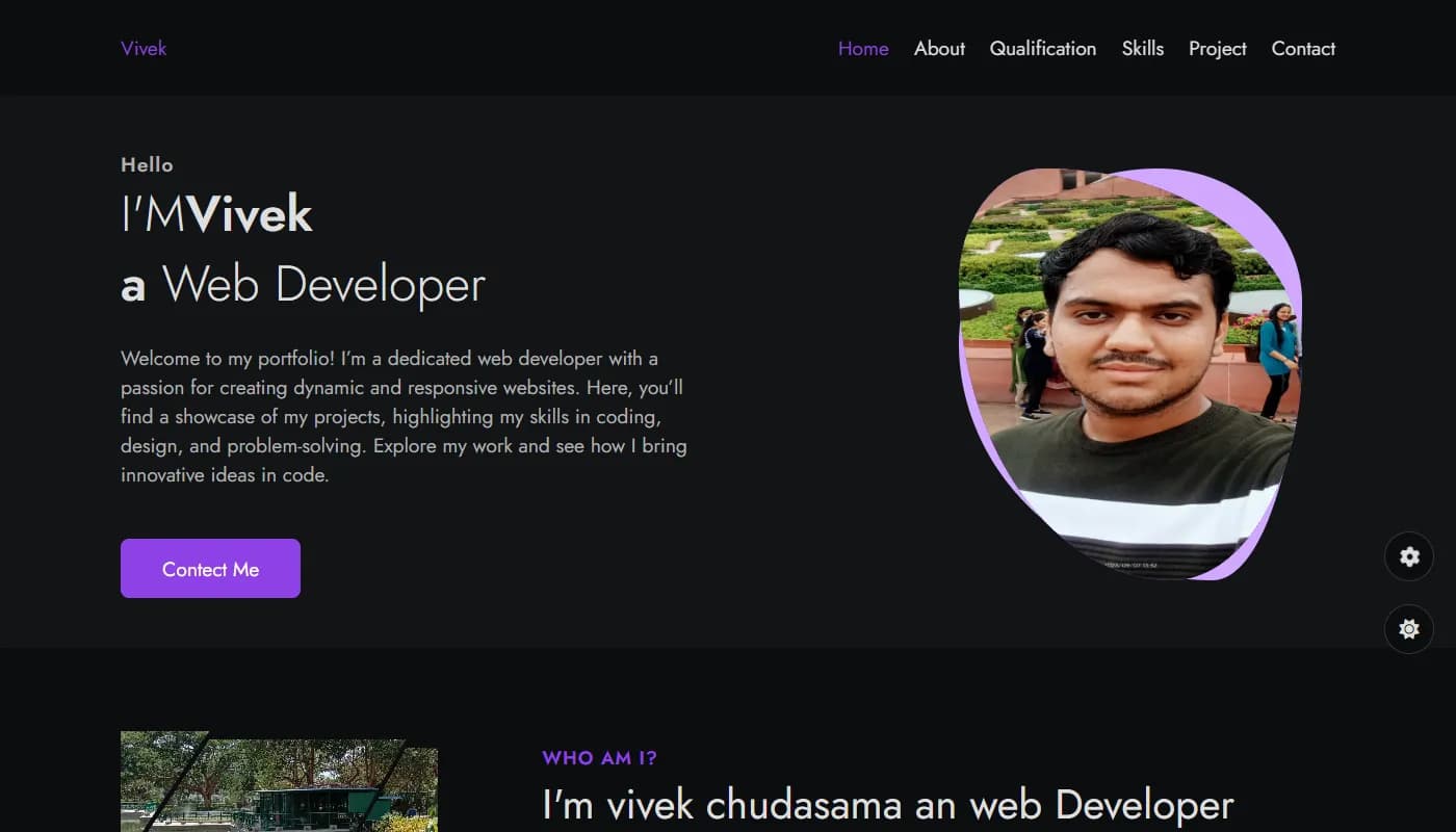 Vivek Chudasama's portfolio