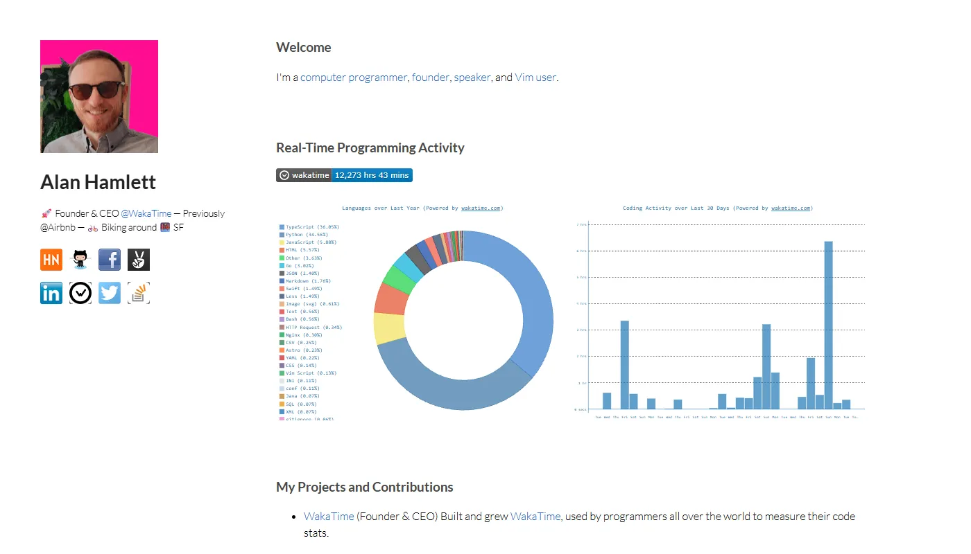 Alan Hamlett's portfolio