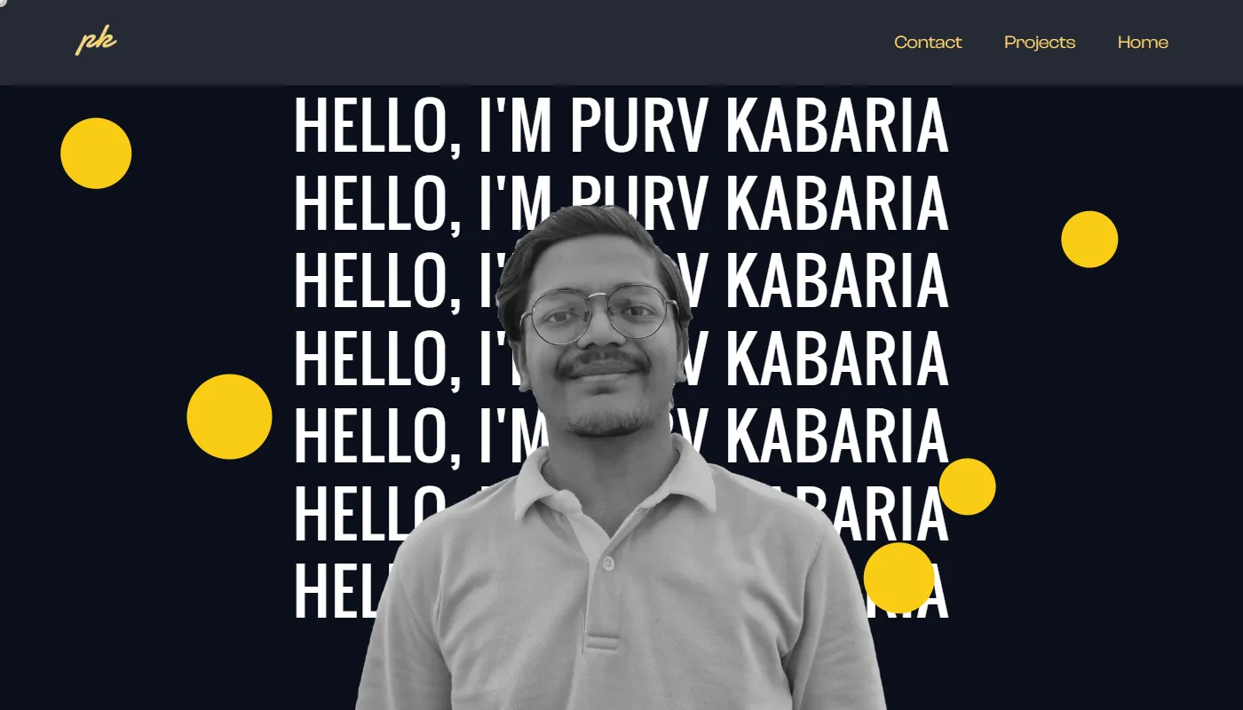 Purv Kabaria's portfolio