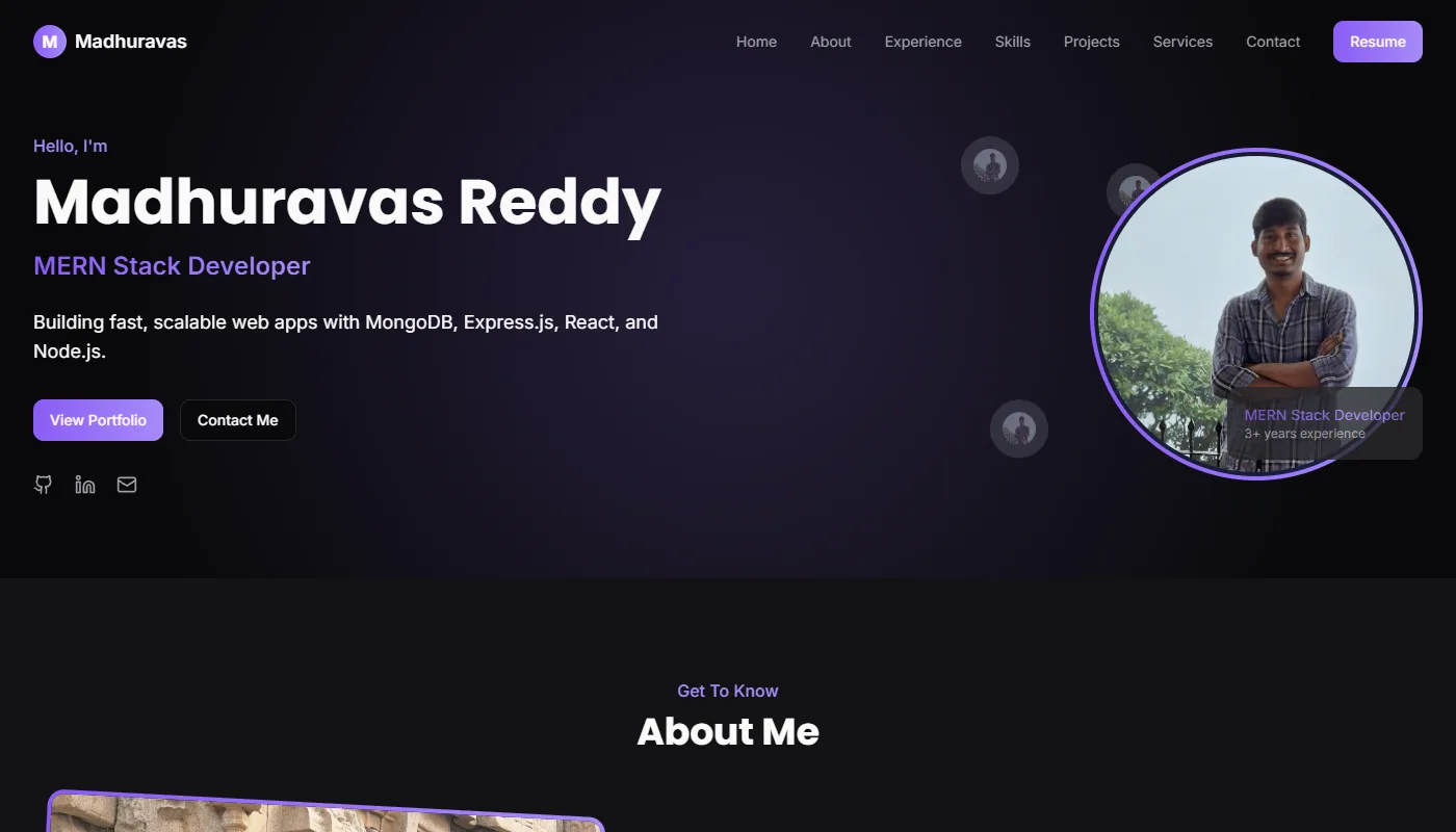 Madhuravas's portfolio