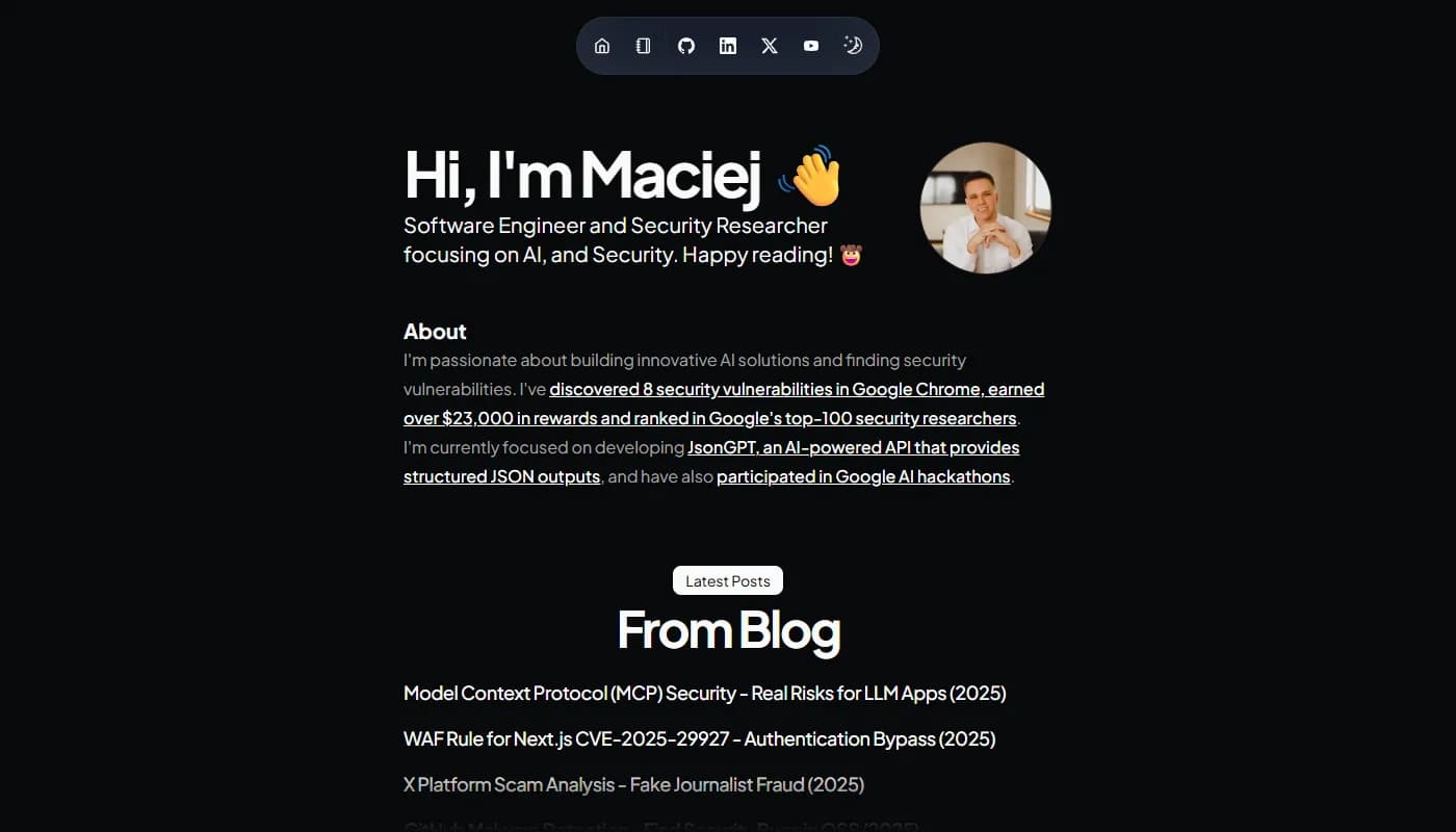Maciej Pulikowski's portfolio