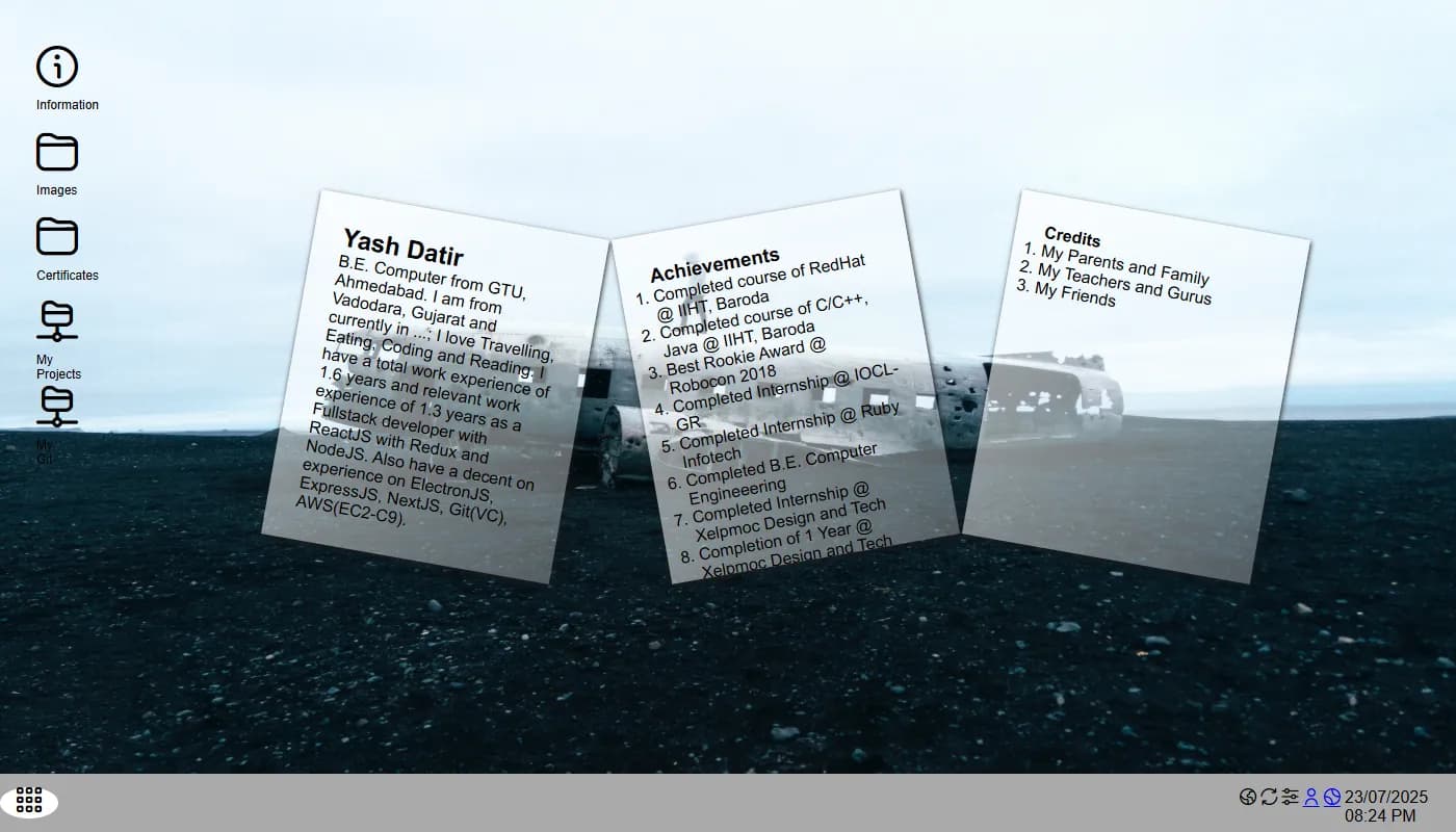 Yash Datir's portfolio