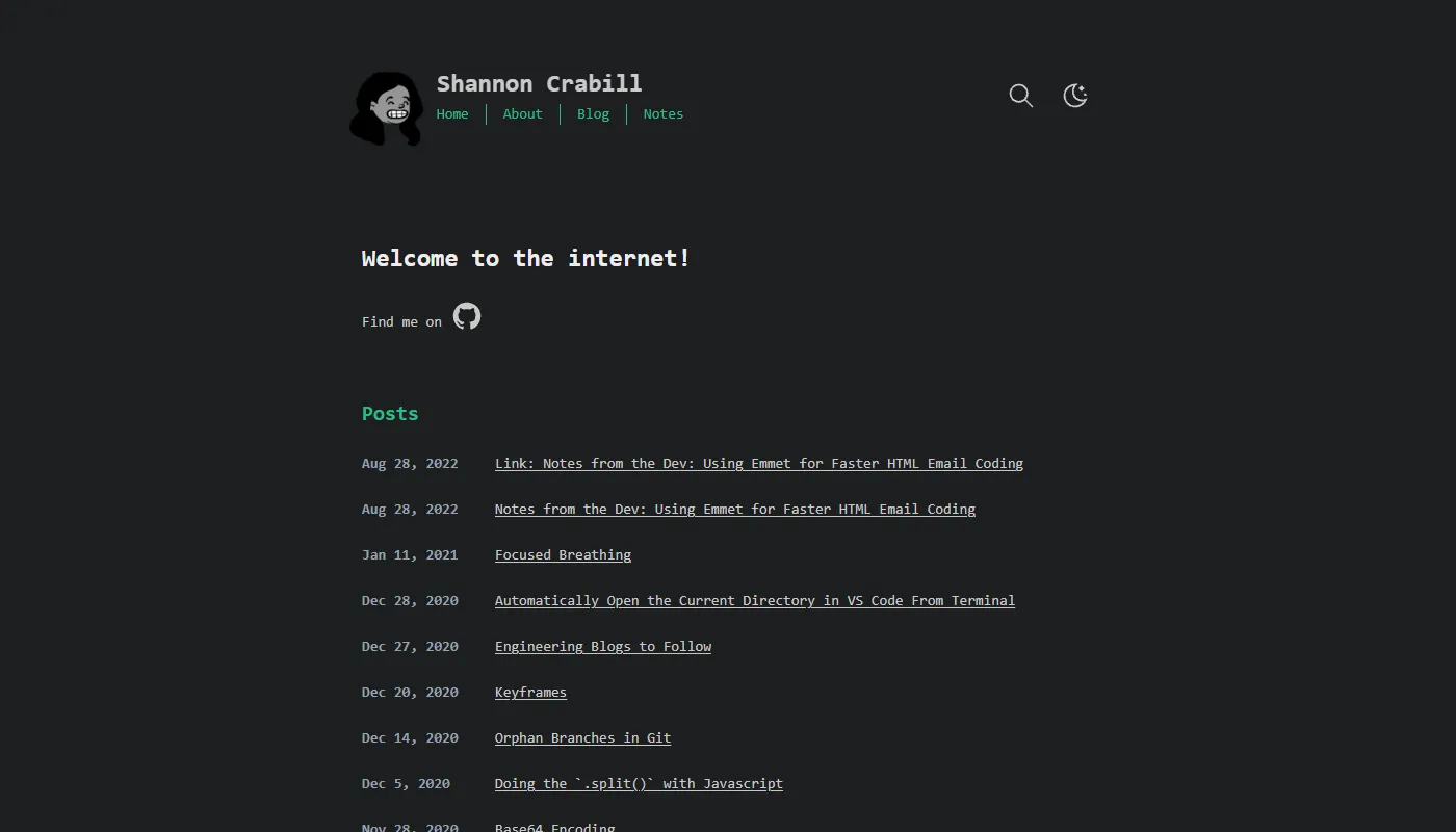 Shannon Crabill's portfolio