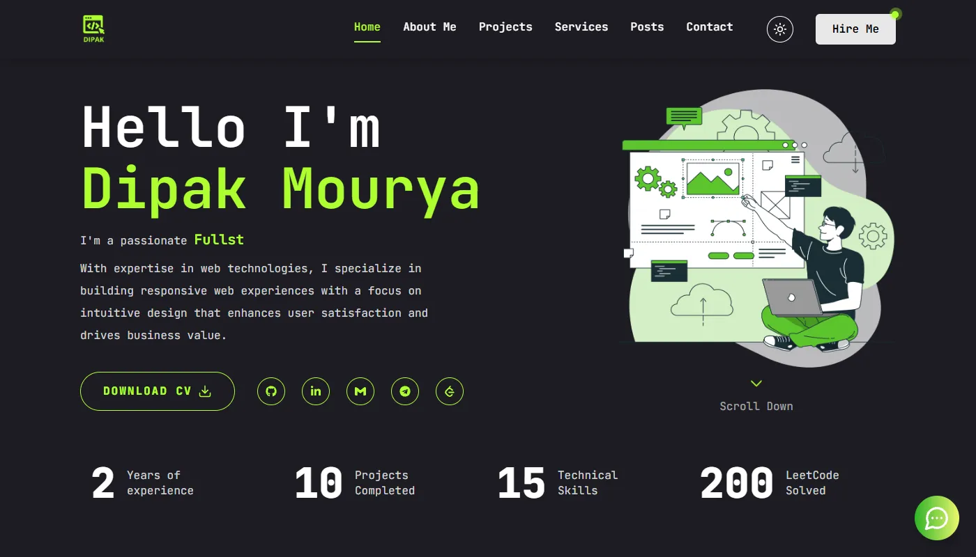 Dipak Mourya's portfolio