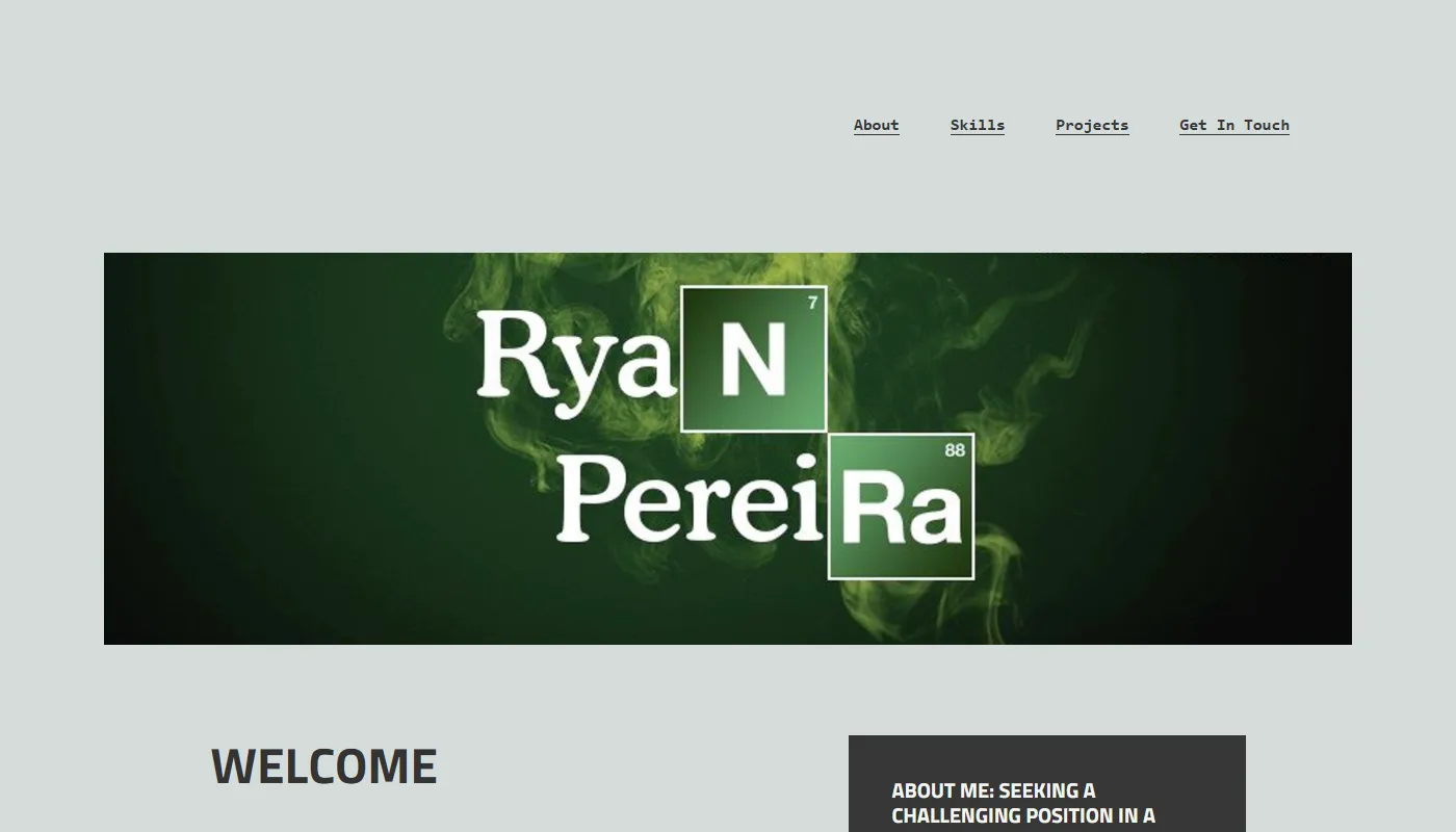 Ryan Pereira's portfolio