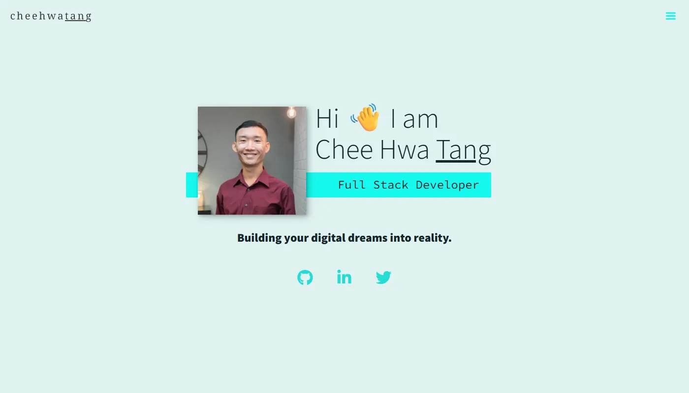 Chee Hwa Tang's portfolio