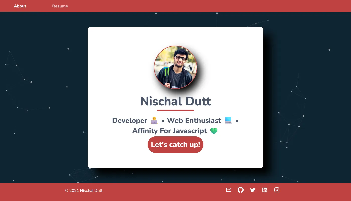 Nischal Dutt's portfolio